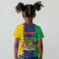 Personalised Republique de Maurice Kid T shirt Stella Clavisque Maris Indici