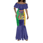 Personalised Republique de Maurice Mermaid Dress Stella Clavisque Maris Indici