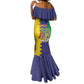 Personalised Republique de Maurice Mermaid Dress Stella Clavisque Maris Indici