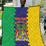 Personalised Republique de Maurice Quilt Stella Clavisque Maris Indici