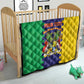 Personalised Republique de Maurice Quilt Stella Clavisque Maris Indici