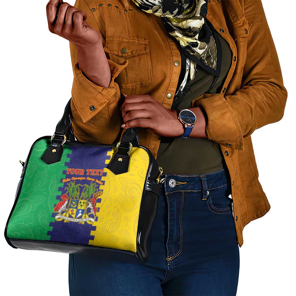Personalised Republique de Maurice Shoulder Handbag Stella Clavisque Maris Indici