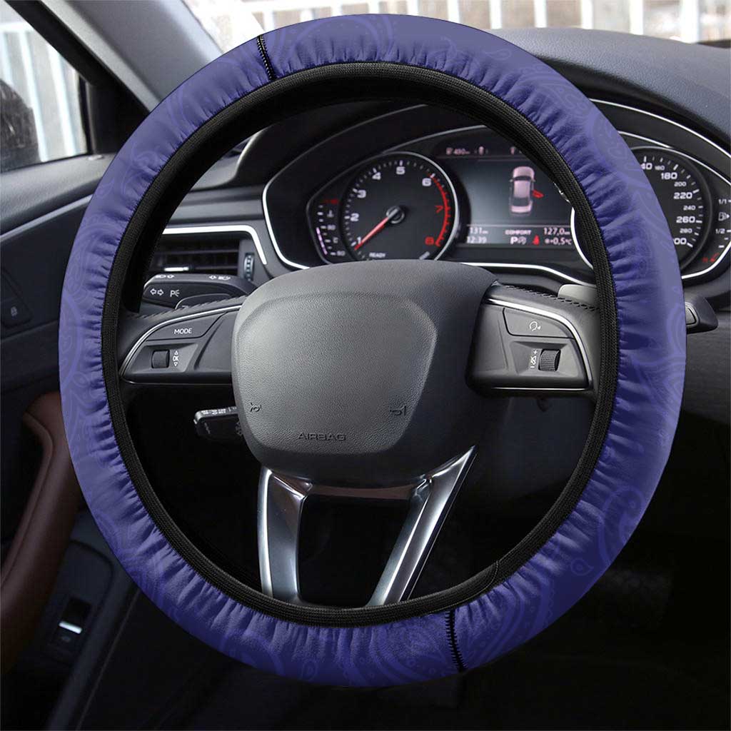 Republique de Maurice Steering Wheel Cover Stella Clavisque Maris Indici