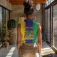 Personalised Republique de Maurice Women Sleeveless Polo Shirt Stella Clavisque Maris Indici
