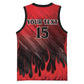 Personalised Mauritius Football Basketball Jersey Go Les Dodos Go LT15