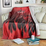 Personalised Mauritius Football Blanket Go Les Dodos Go