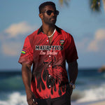 Personalised Mauritius Football Hawaiian Shirt Go Les Dodos Go