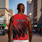Personalised Mauritius Football Men Tank Top Go Les Dodos Go