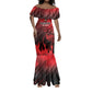 Personalised Mauritius Football Mermaid Dress Go Les Dodos Go