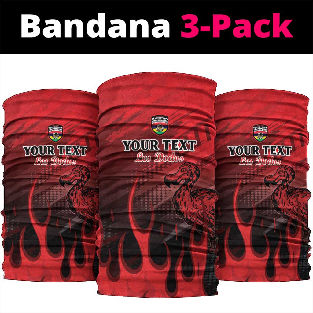 Personalised Mauritius Football Neck Gaiter Go Les Dodos Go LT15