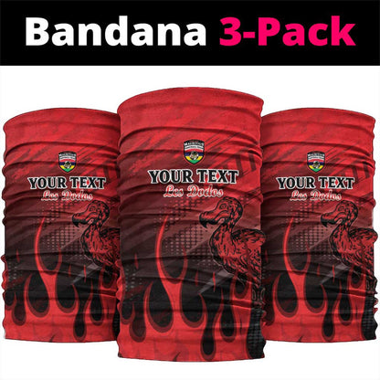 Personalised Mauritius Football Neck Gaiter Go Les Dodos Go LT15