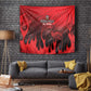 Personalised Mauritius Football Tapestry Go Les Dodos Go