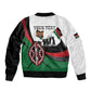 Personalised Kenya Bomber Jacket Madaraka Day - Maasai Shield