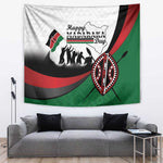Kenya Tapestry Madaraka Day - Maasai Shield