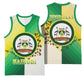 Personalised Nairobi Kenya Basketball Jersey Coat Of Arms With Coffee LT15
