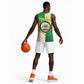 Personalised Nairobi Kenya Basketball Jersey Coat Of Arms With Coffee LT15