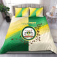 Personalised Nairobi Kenya Bedding Set Coat Of Arms With Coffee