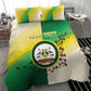 Personalised Nairobi Kenya Bedding Set Coat Of Arms With Coffee