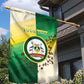 Personalised Nairobi Kenya Garden Flag Coat Of Arms With Coffee