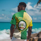 Personalised Nairobi Kenya Hawaiian Shirt Coat Of Arms With Coffee