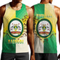 Personalised Nairobi Kenya Men Tank Top Coat Of Arms With Coffee