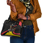 Jamhuri ya Uganda Rugby Custom Shoulder Handbag With Black Crowned Crane Mascot
