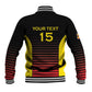 Jamhuri ya Uganda Rugby Custom Baseball Jacket Go Champions Cranes
