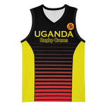 Jamhuri ya Uganda Rugby Custom Basketball Jersey Go Champions Cranes LT15