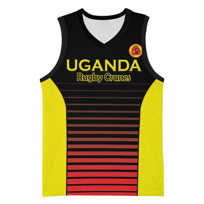 Jamhuri ya Uganda Rugby Custom Basketball Jersey Go Champions Cranes LT15