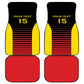 Jamhuri ya Uganda Rugby Custom Car Mats Go Champions Cranes
