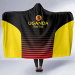 Jamhuri ya Uganda Rugby Custom Hooded Blanket Go Champions Cranes
