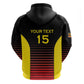 Jamhuri ya Uganda Rugby Custom Zip Hoodie Go Champions Cranes