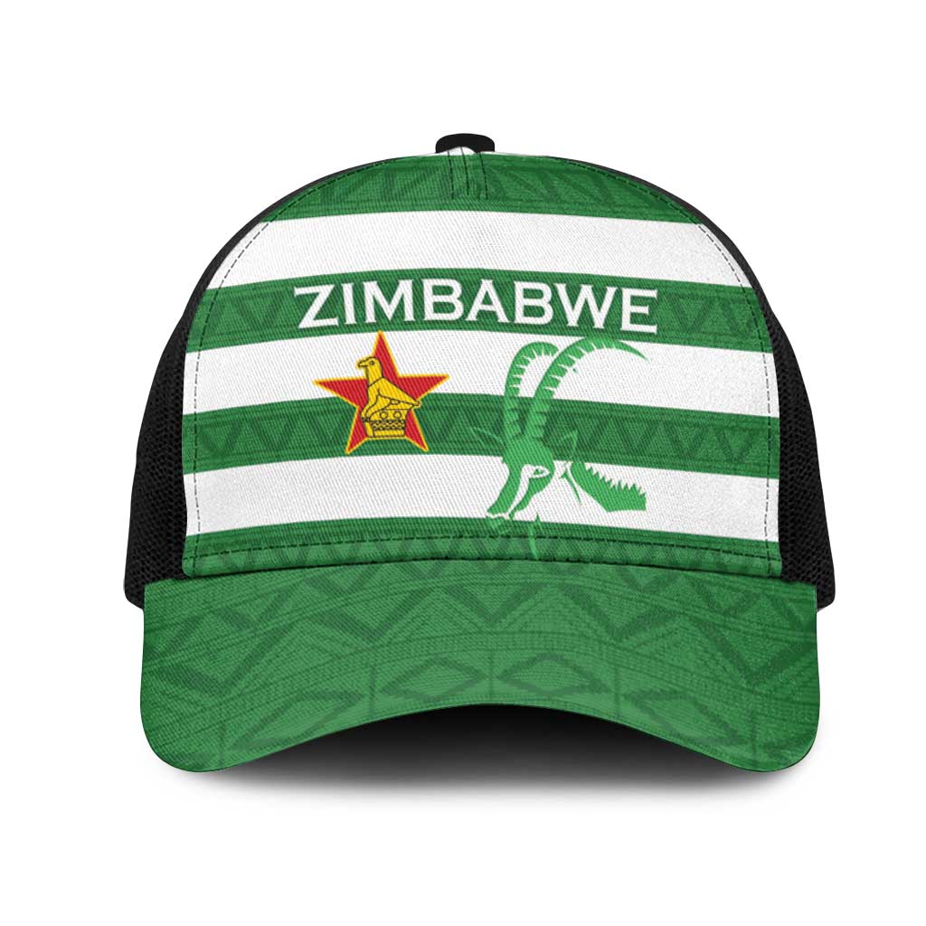 Zimbabwe Rugby Baseball Net Cap Go Sables Go - African Pride