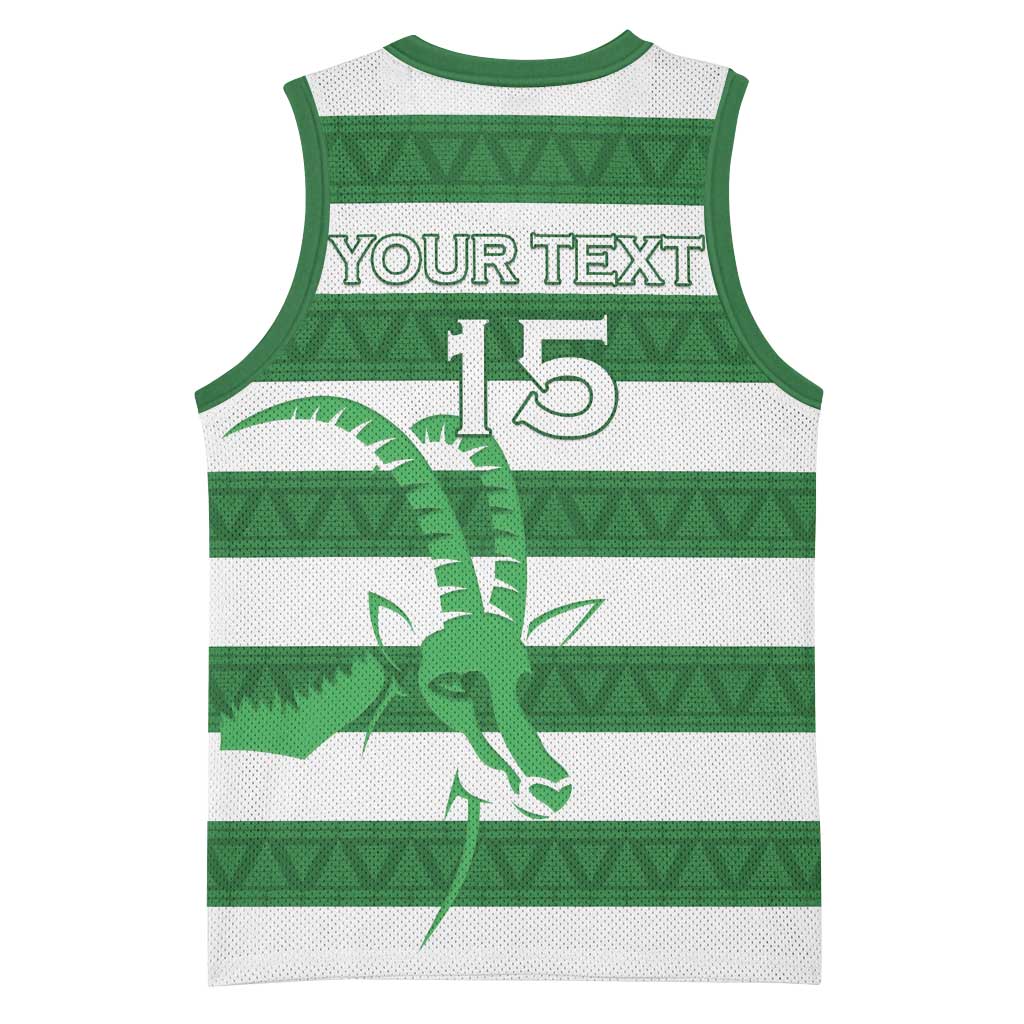 Nyika yeZimbabwe Rugby Custom Basketball Jersey Come On Sables LT15