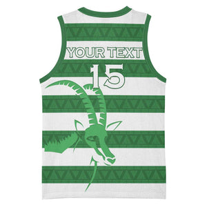 Nyika yeZimbabwe Rugby Custom Basketball Jersey Come On Sables LT15