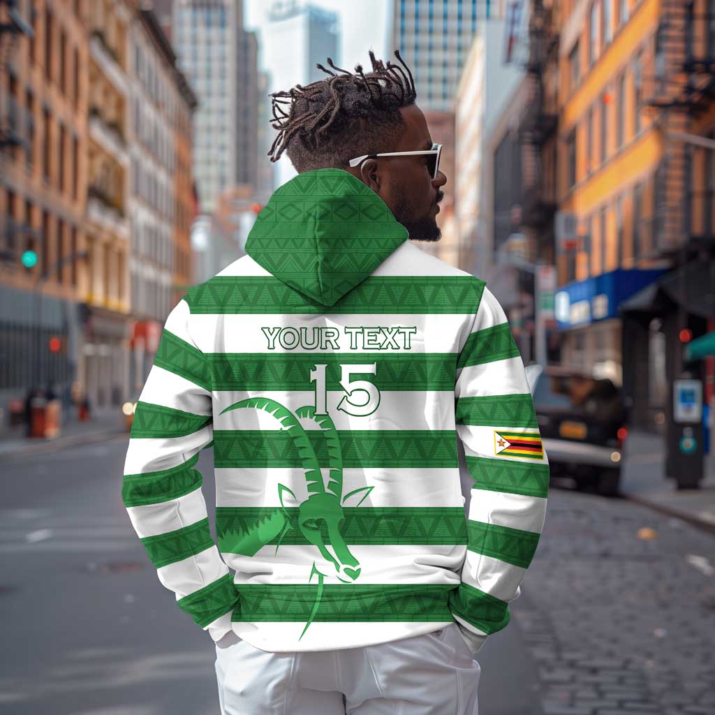 Nyika yeZimbabwe Rugby Custom Hoodie Come On Sables