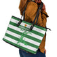 Nyika yeZimbabwe Rugby Custom Leather Tote Bag Come On Sables