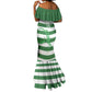 Nyika yeZimbabwe Rugby Custom Mermaid Dress Come On Sables