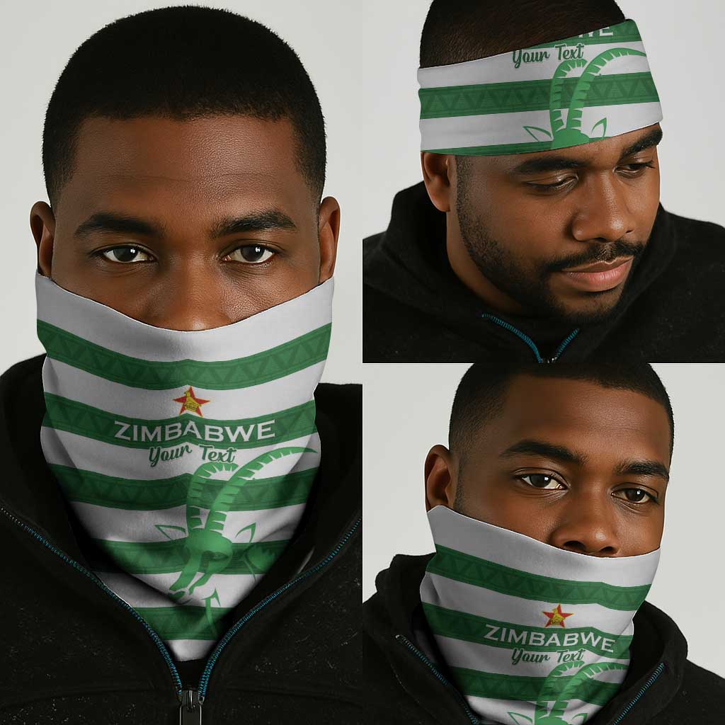 Nyika yeZimbabwe Rugby Custom Neck Gaiter Come On Sables LT15