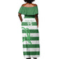 Nyika yeZimbabwe Rugby Custom Off Shoulder Maxi Dress Come On Sables