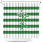 Nyika yeZimbabwe Rugby Custom Shower Curtain Come On Sables