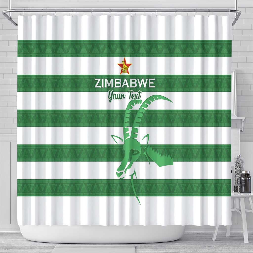 Nyika yeZimbabwe Rugby Custom Shower Curtain Come On Sables
