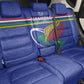 Namibia Rugby Custom Back Car Seat Cover African Fish Eagle - Flag Colors