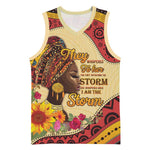 African Woman Basketball Jersey I Am The Storm LT15