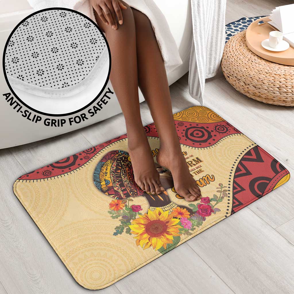 Black History Month Bathroom Set African Woman Afro I Am The Storm