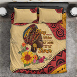 African Woman Bedding Set I Am The Storm - African Pride