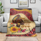 African Woman Blanket I Am The Storm - African Pride