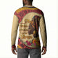 Black History Month Button Sweatshirt African Woman Afro I Am The Storm