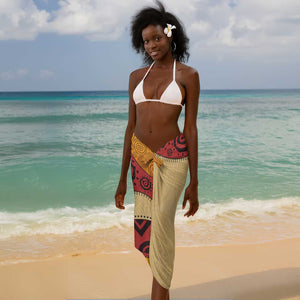 African Woman Sarong I Am The Storm - African Pride