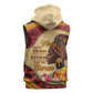 African Woman Sleeveless Hoodie I Am The Storm - African Pride